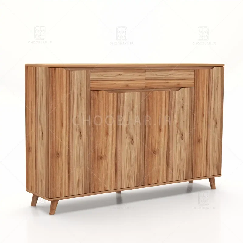 جاکفشی کنسولی روما 4 درب طول 150 گردویی