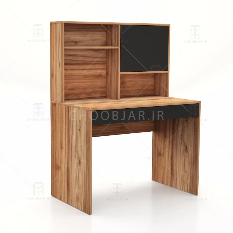 میز تحریر بهار 104 مشکی گردویی میز تحریر بهار 104 مشکی گردویی