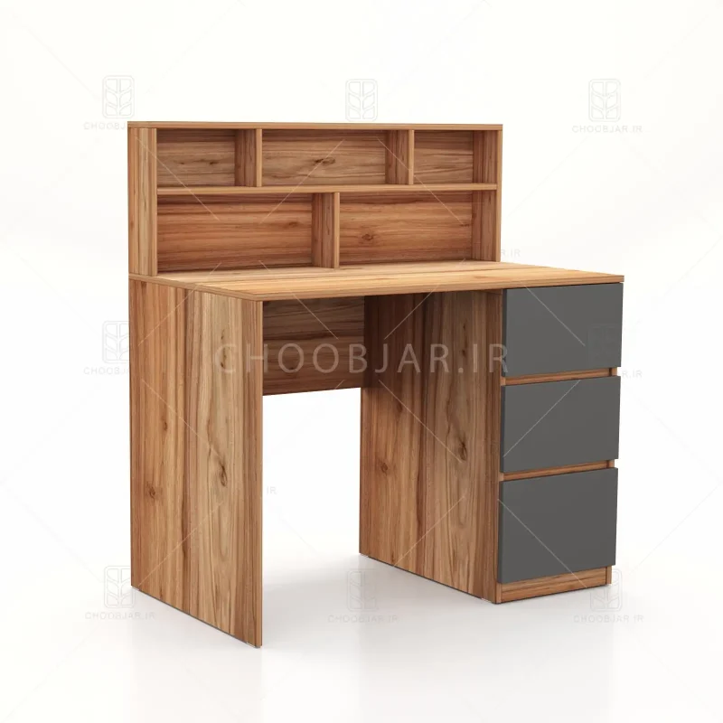 میز تحریر بهار طول 100 - کد 112 نوک مدادی گردویی