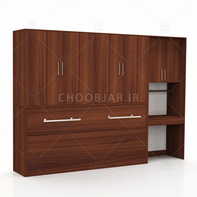 تخت تاشو افقی تک نفره طول 300 کد 126 فندوقی